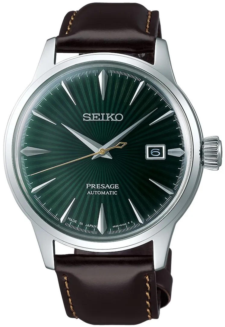 Seiko Presage SRPD37J1 40.5mm Stainless steel Green