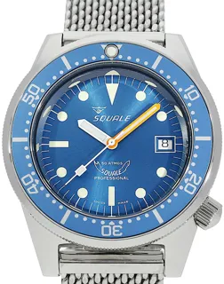 Squale 1521 1521OCN.ME20 Edelstahl Blau