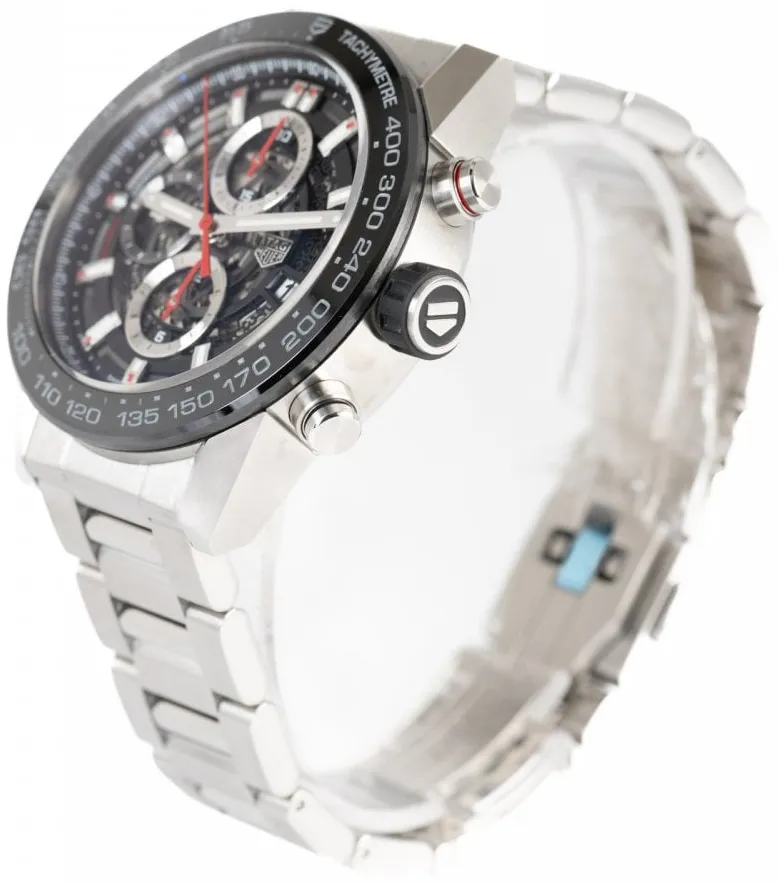 TAG Heuer Carrera CAR2A1W.BA0703 43mm Stainless steel Skeleton 5