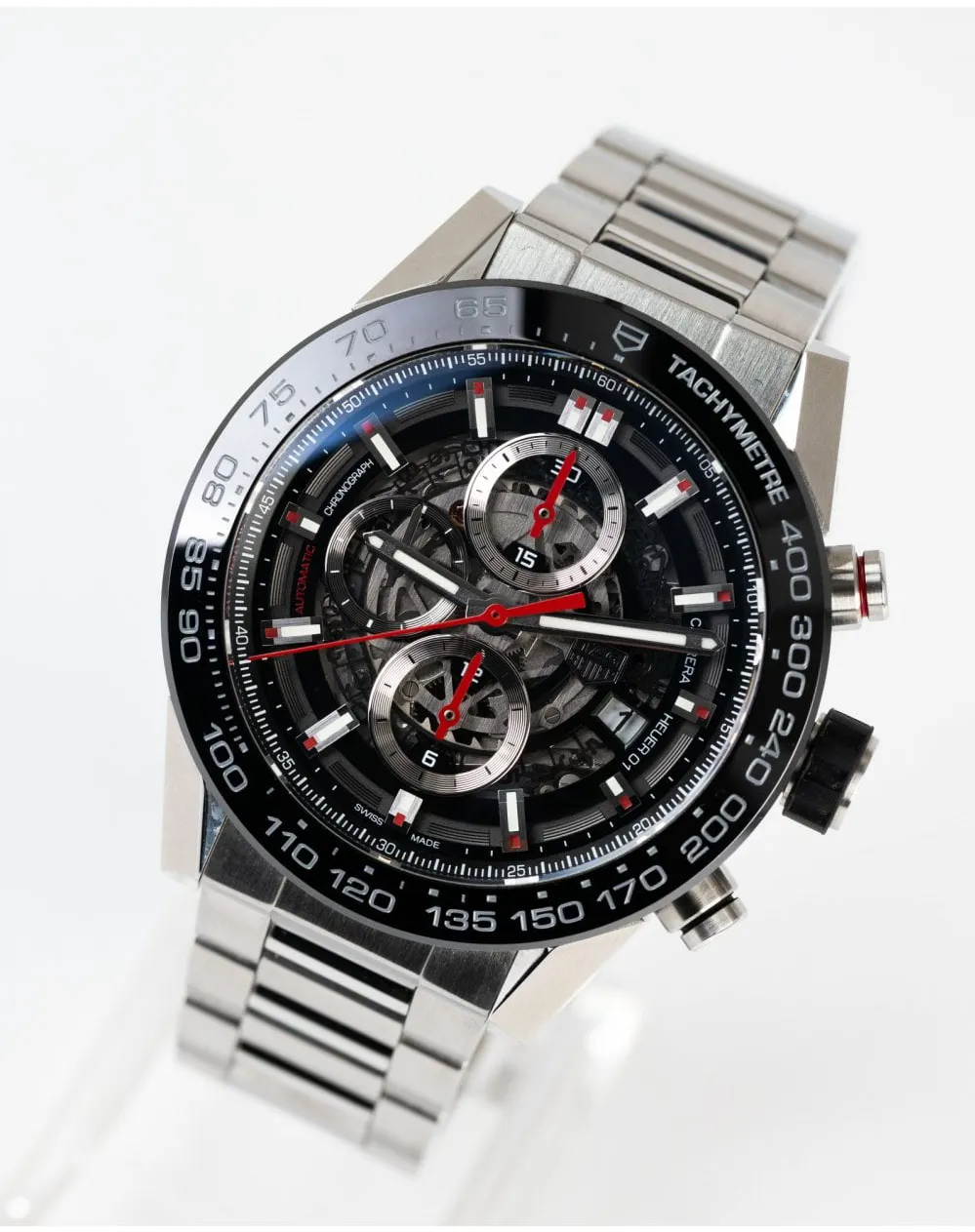 TAG Heuer Carrera CAR2A1W.BA0703 43mm Stainless steel Skeleton 6