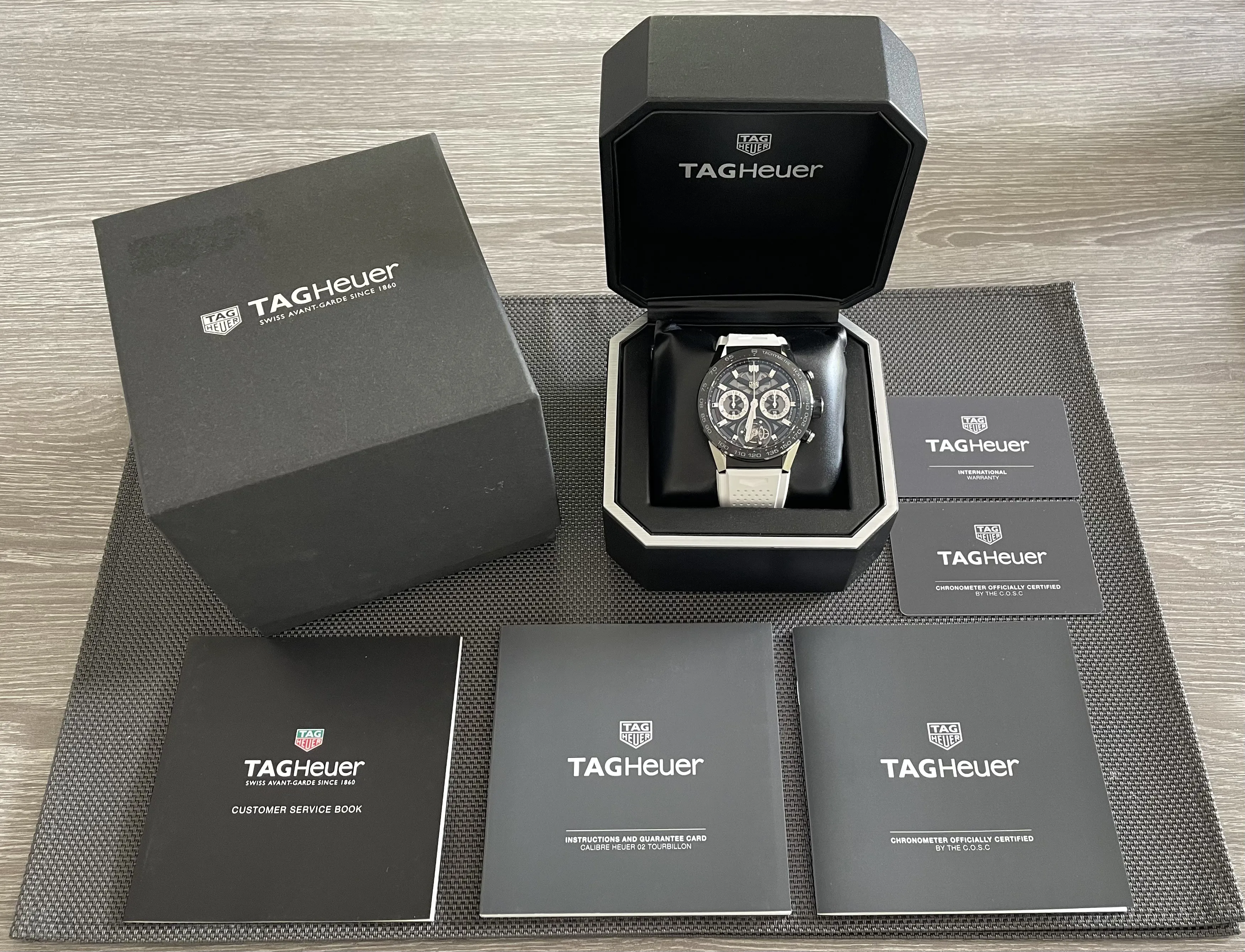 TAG Heuer Carrera CAR5A8Y.FC6377 45mm Titanium Black 6