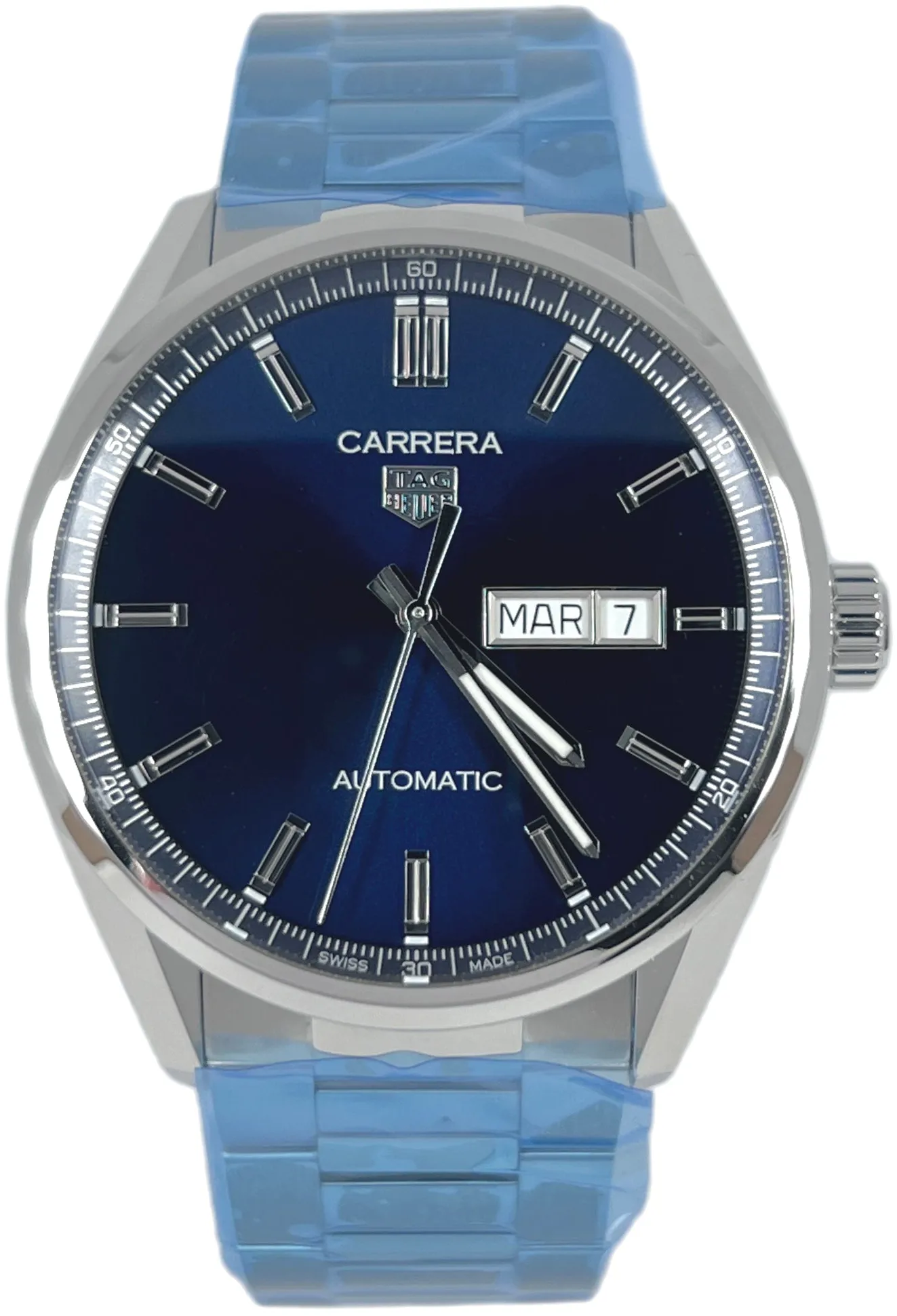 TAG Heuer Carrera WBN2012.BA0640 41mm Stainless steel Blue 4