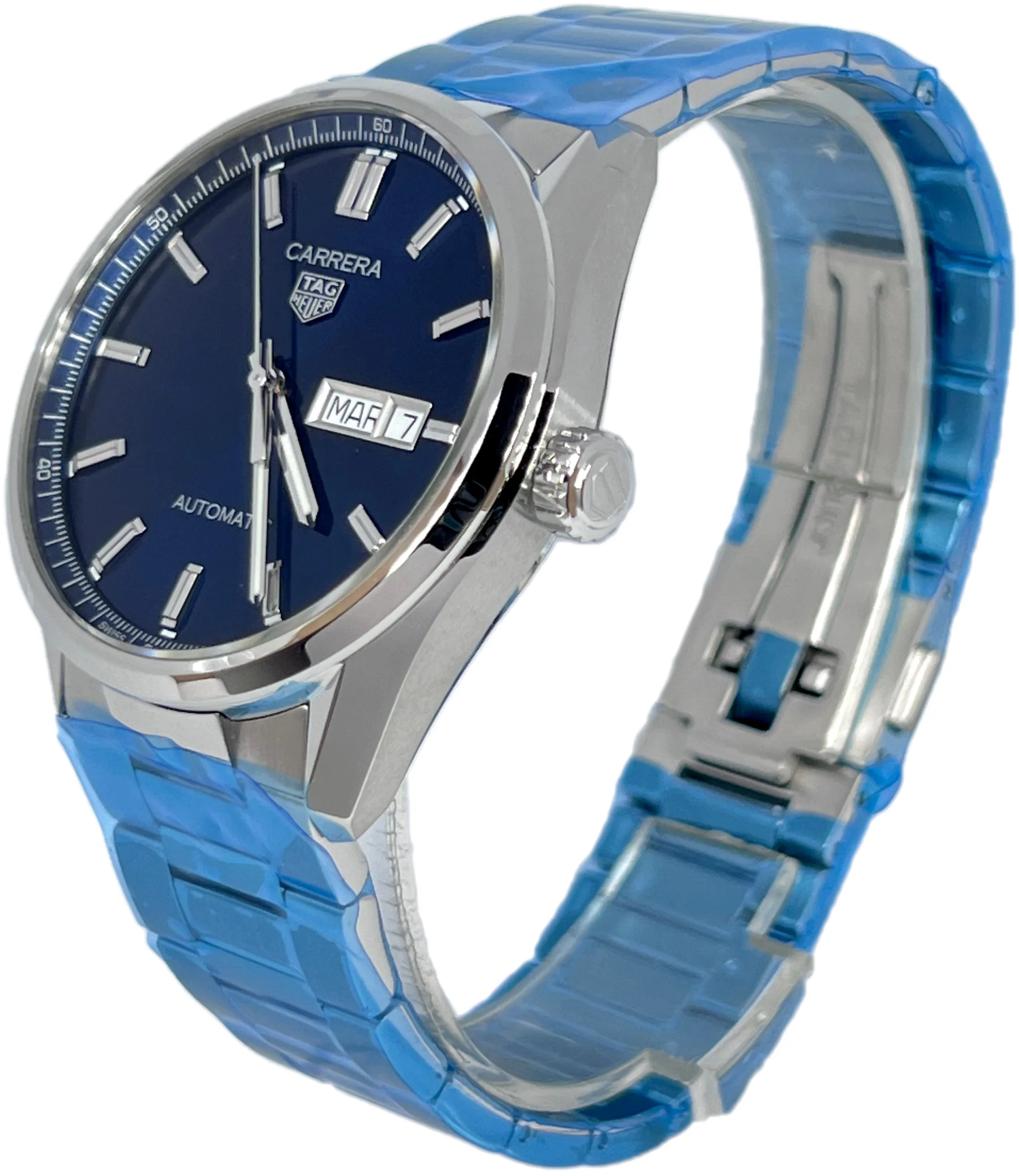 TAG Heuer Carrera WBN2012.BA0640 41mm Stainless steel Blue 1