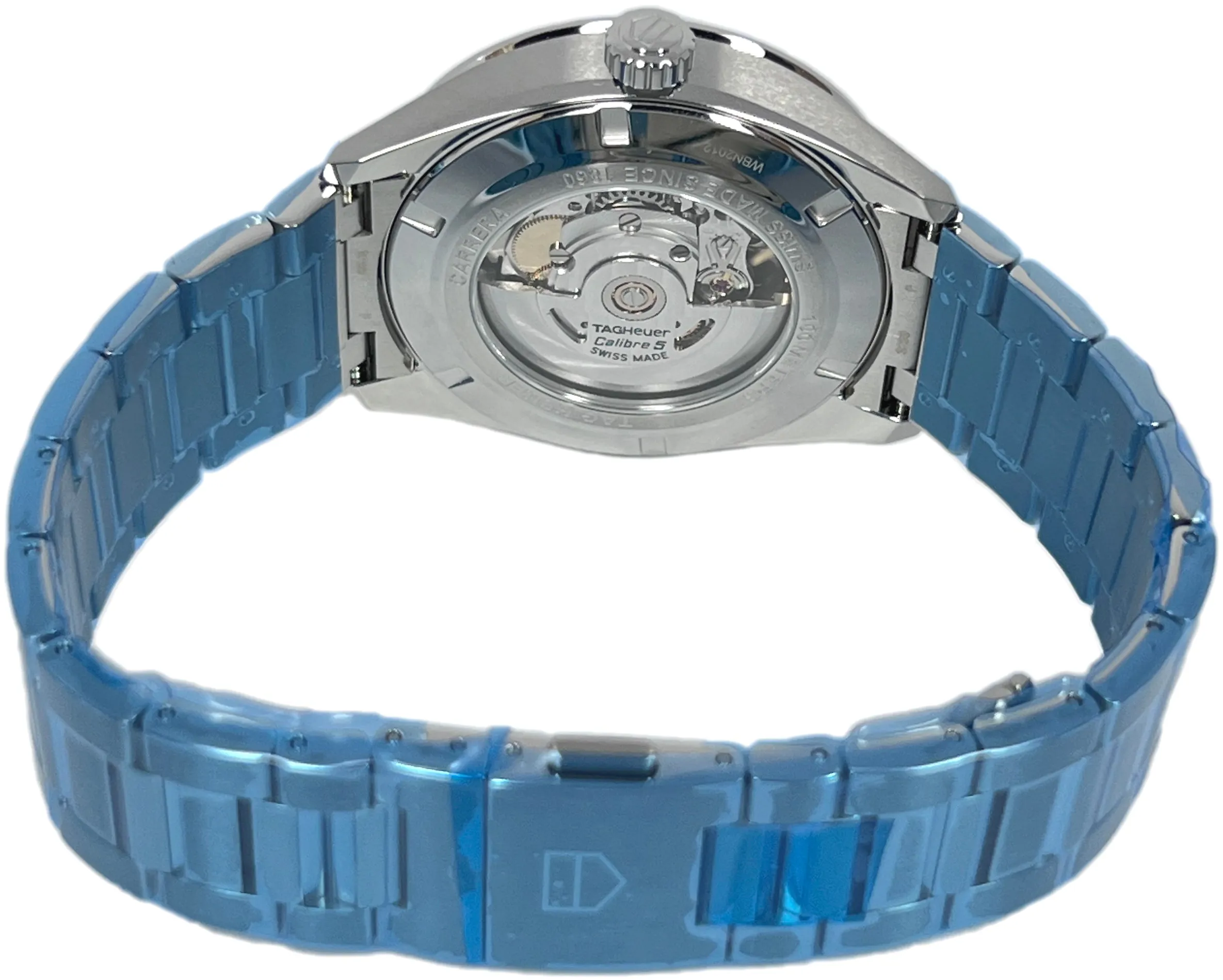 TAG Heuer Carrera WBN2012.BA0640 41mm Stainless steel Blue 3