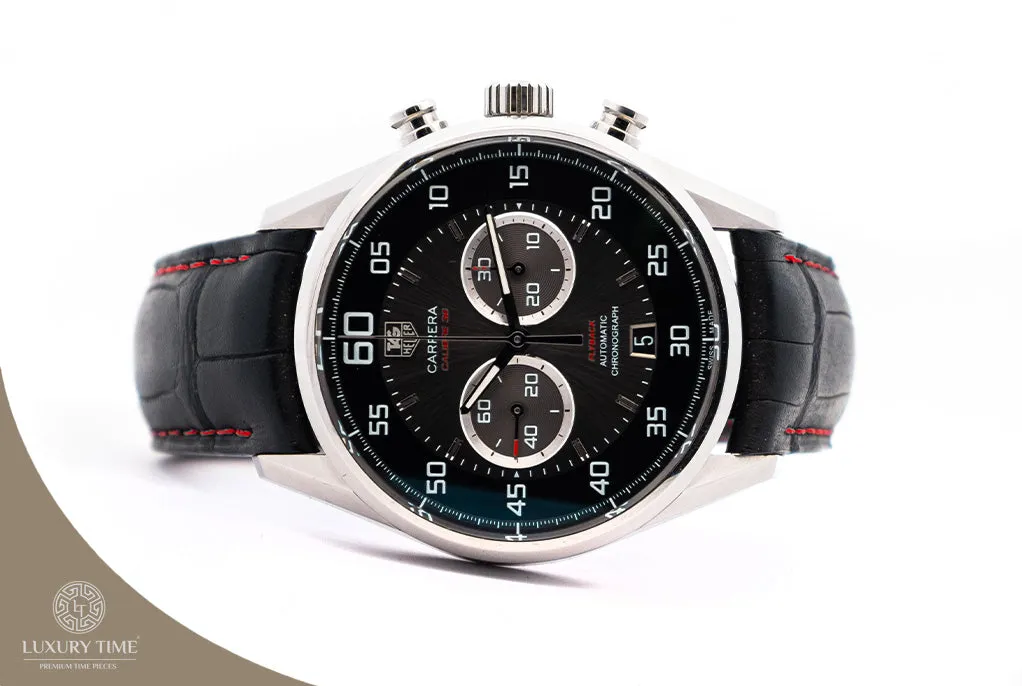 TAG Heuer Carrera 43mm Stainless steel Black 1