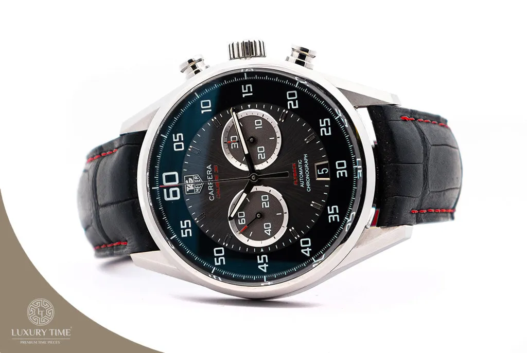 TAG Heuer Carrera 43mm Stainless steel Black 2