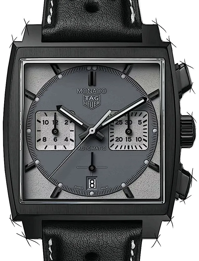 TAG Heuer Monaco CBL2181.FC6515 39mm Titanium Black