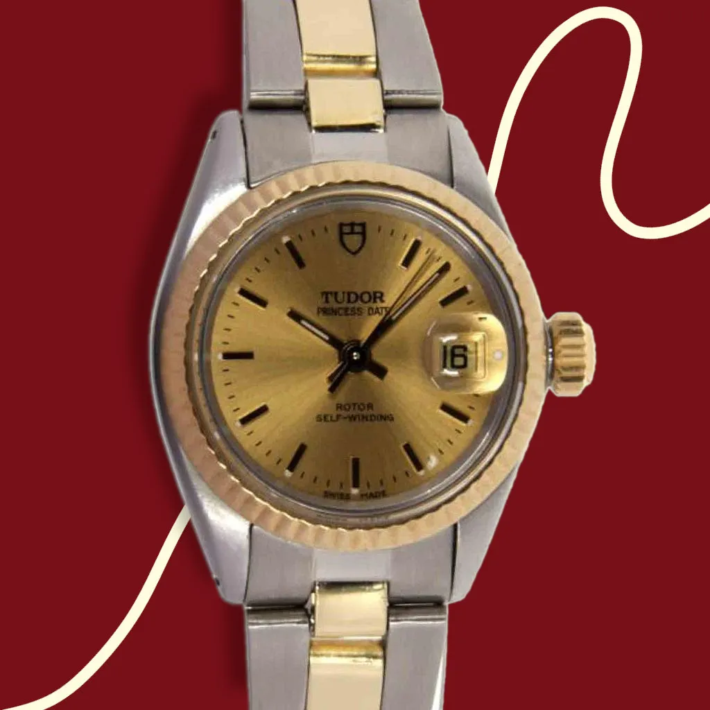 Tudor Prince 92413 25mm Yellow gold and Stainless steel