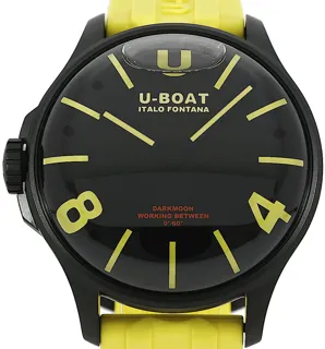 U-Boat Darkmoon 9522 Stainless steel and Black PVD Black