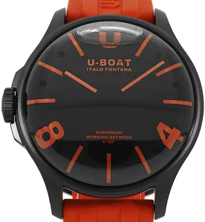 U-Boat Darkmoon 9538 Stainless steel and Black PVD Black