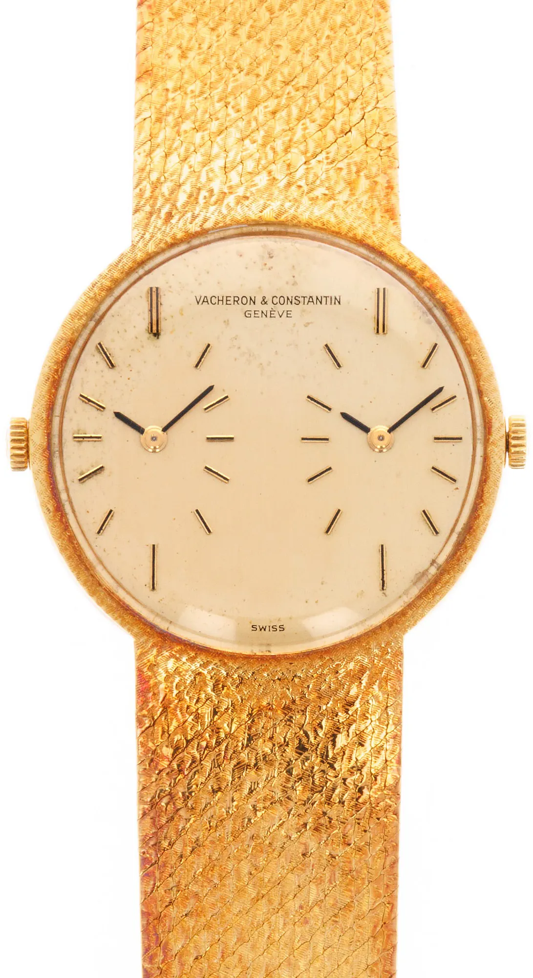 Vacheron Constantin Vintage 30mm  18k YG Champagne