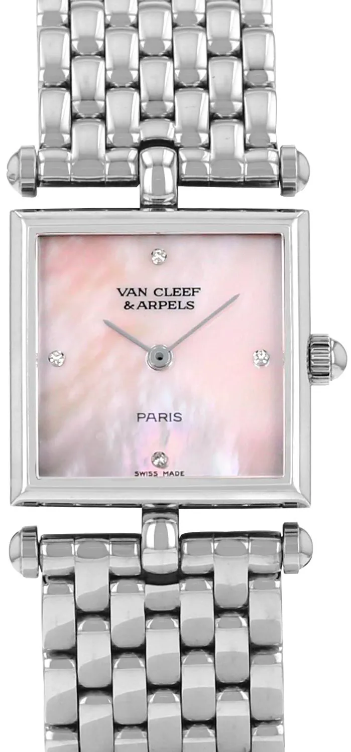 Van Cleef & Arpels Classique 522642 20mm Stainless steel Mother-of-pearl