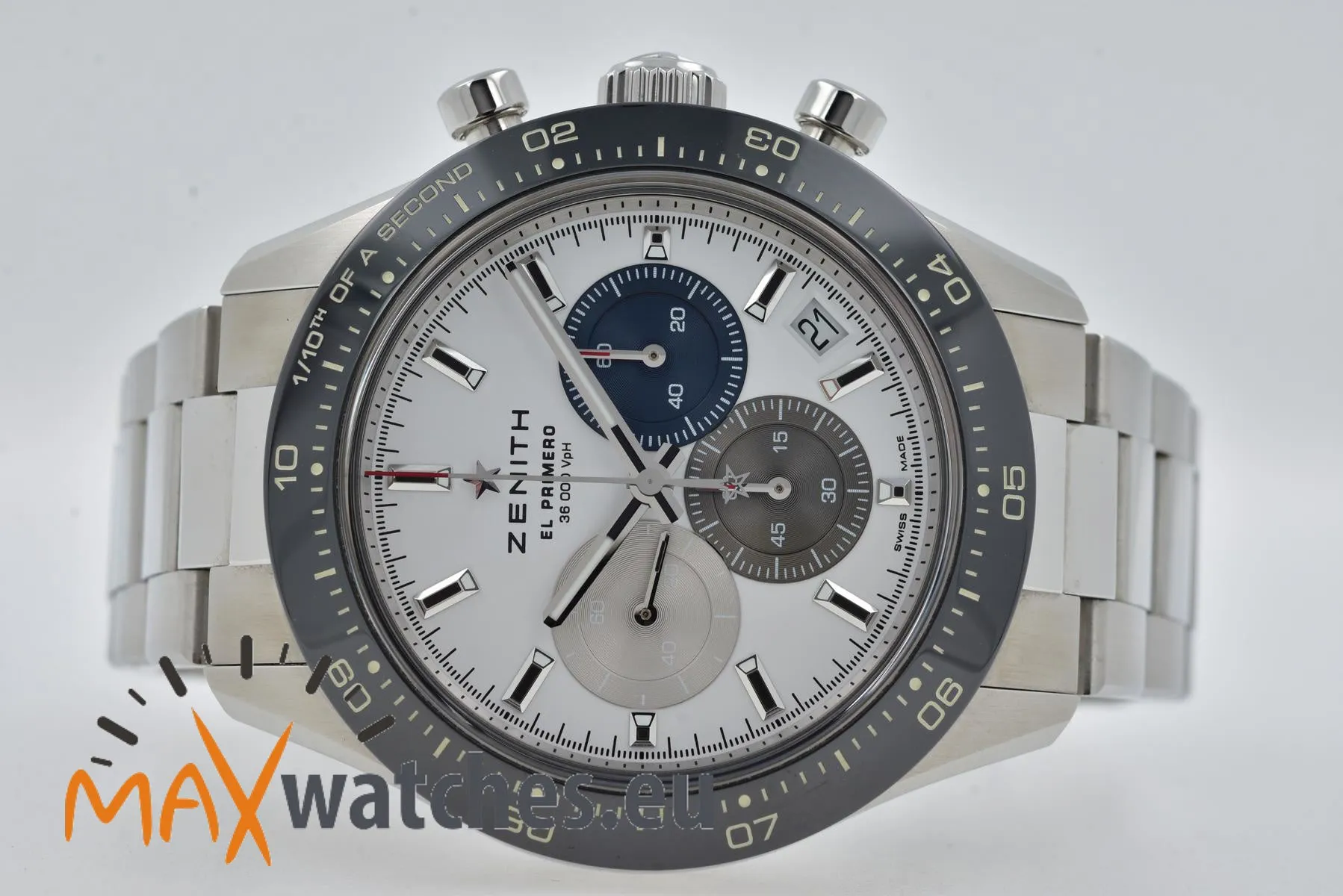 Zenith El Primero Chronomaster 03.3100.3600/69.M3100 41mm Stainless steel White