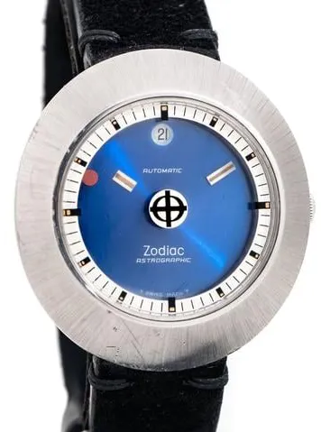 Zodiac Astrographic 722-953 B 40mm Stainless steel Blue