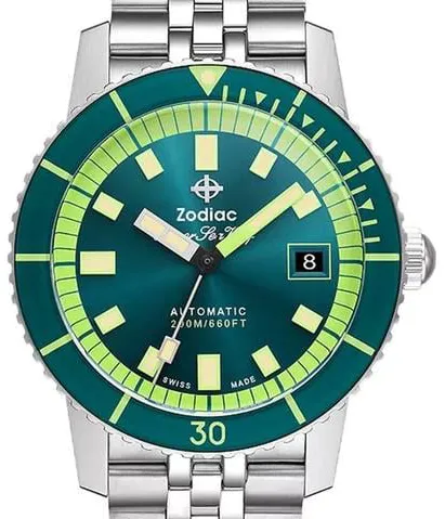 Zodiac Sea Wolf ZO9310 40mm Stainless steel Green 1