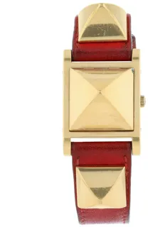 Hermès Médor Gold-plated White