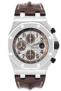 Audemars Piguet Royal Oak Offshore 26470ST.OO.A801CR.01 Ceramic and Stainless steel Beige