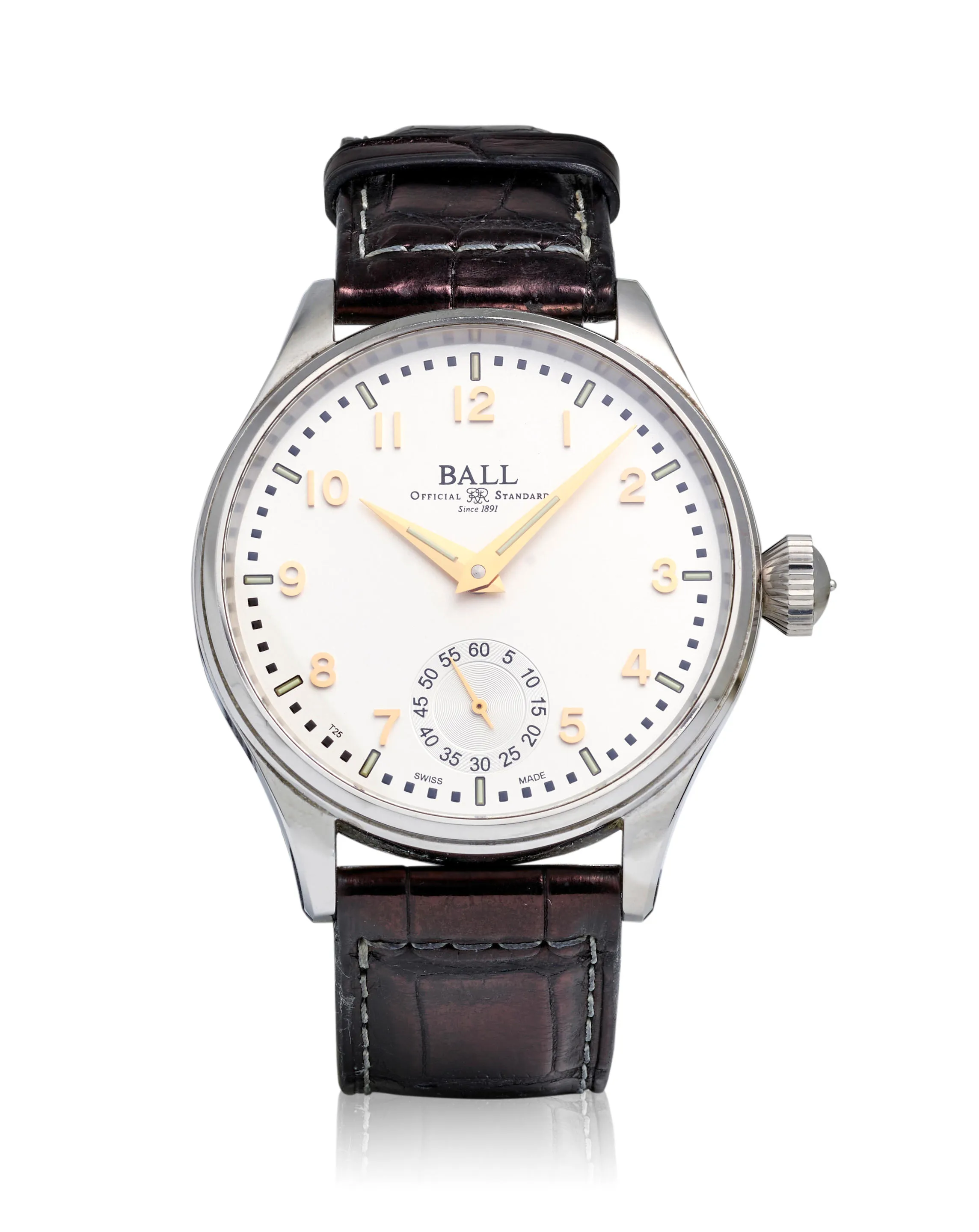 Ball Trainmaster NM3038D 44mm Stainless steel Silver