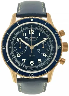 Blancpain Air Command AC02 36B40 63B Red gold Blue