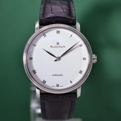 Blancpain Villeret Ultra-Slim 6222 38mm Stainless steel White