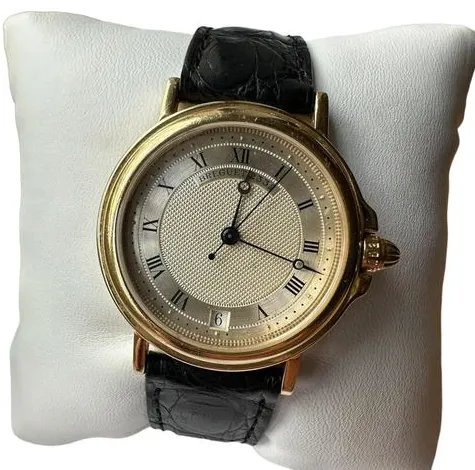 Breguet Marine 3400BA 36mm Yellow gold Silver