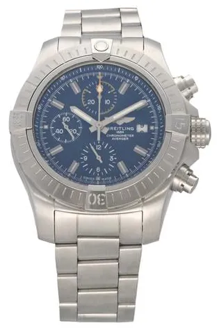 Breitling Avenger A13317 45mm Stainless steel Blue