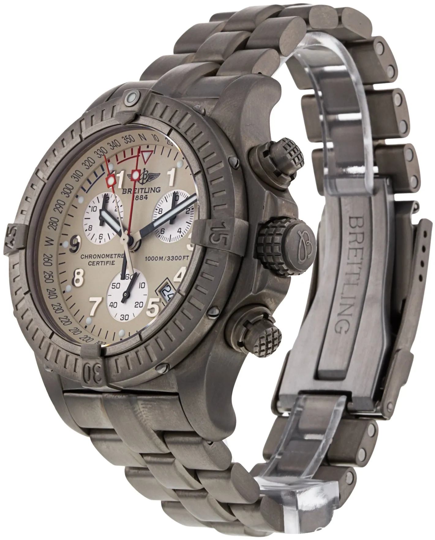 Breitling Avenger E73360 44mm Titanium Ivory 1