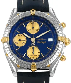 Breitling Chronomat B13048 Stainless steel and Gold-plated Blue