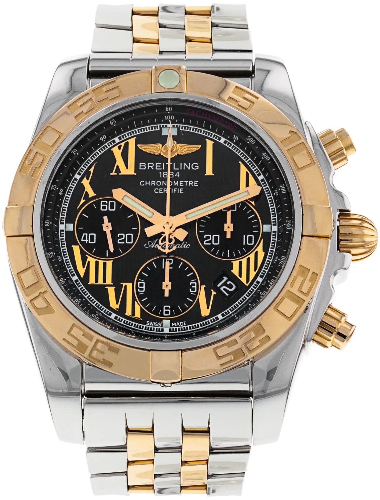 Breitling Chronomat CB 0110 44mm Rose gold and Stainless steel