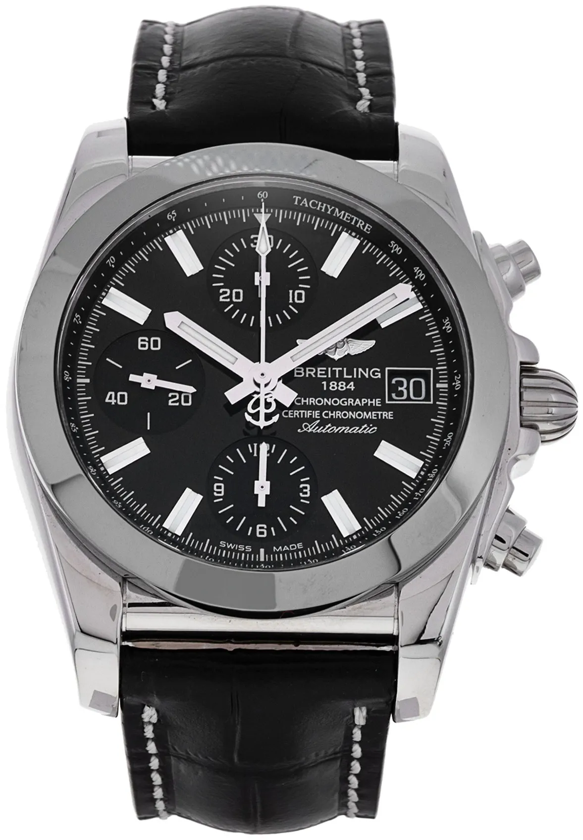 Breitling Chronomat W13310 38mm Stainless steel Black