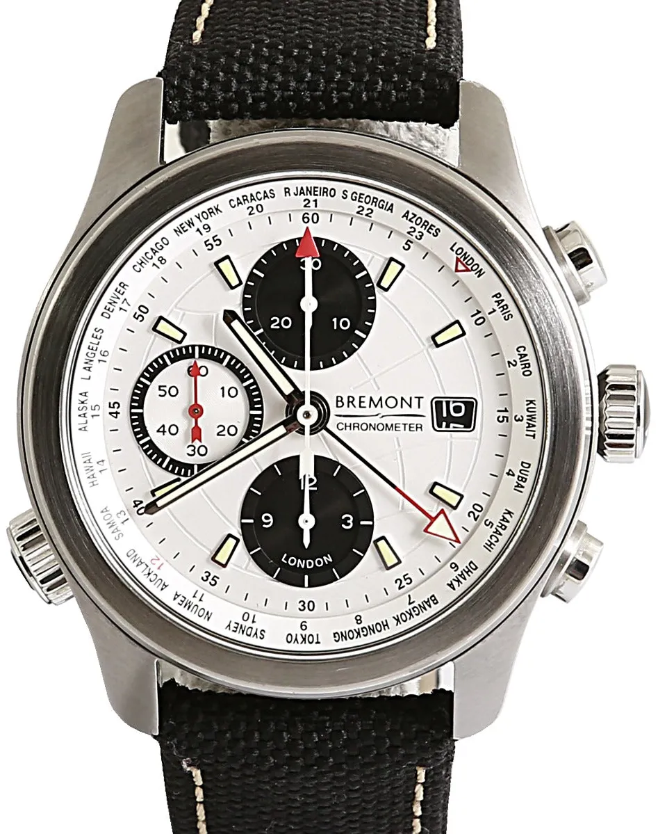 Bremont ALT1 ALT1-WT/WH 43mm Stainless steel White