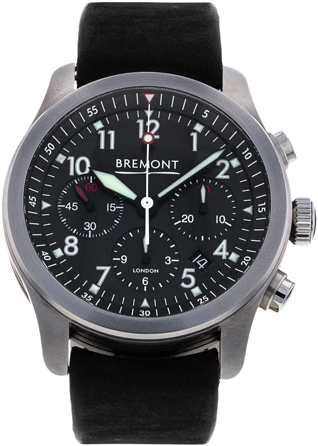 Bremont ALT1 ALT1-P2/BK 43mm Stainless steel Black Arabic