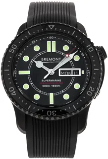 Bremont Supermarine Stainless steel Black