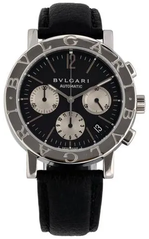 Bulgari Bulgari BB38SLCH 38mm Stainless steel Black