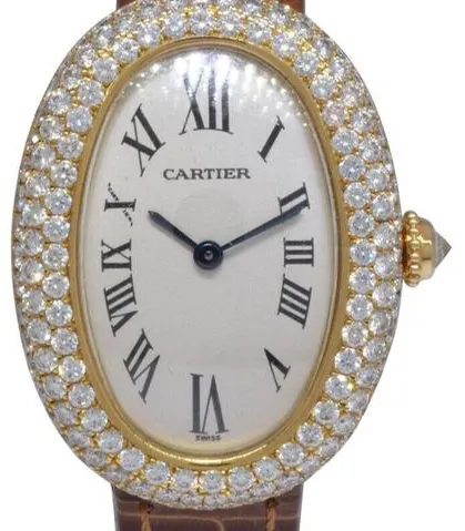 Cartier Baignoire 1954 22mm Yellow gold Champagne 1