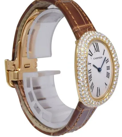 Cartier Baignoire 1954 22mm Yellow gold Champagne 5