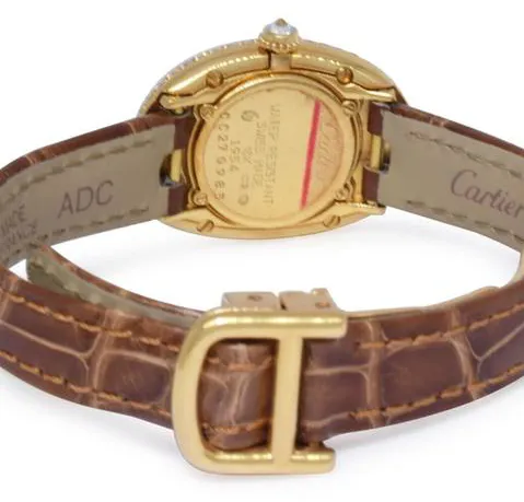 Cartier Baignoire 1954 22mm Yellow gold Champagne 6