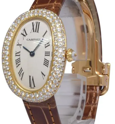 Cartier Baignoire 1954 22mm Yellow gold Champagne 8