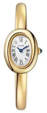 Cartier Baignoire WGBA0021 19mm Yellow gold Silver