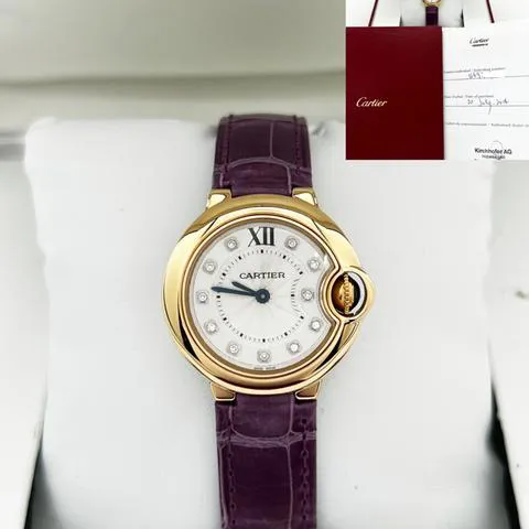 Cartier Ballon Bleu 3007 28mm Rose gold Rose