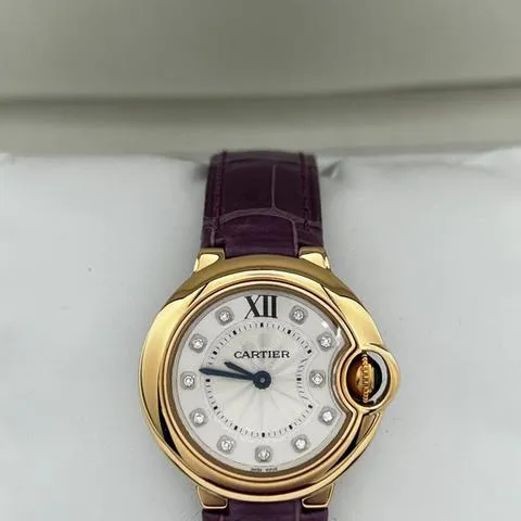 Cartier Ballon Bleu 3007 28mm Rose gold Rose 1