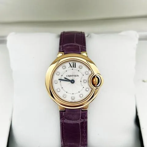 Cartier Ballon Bleu 3007 28mm Rose gold Rose 2