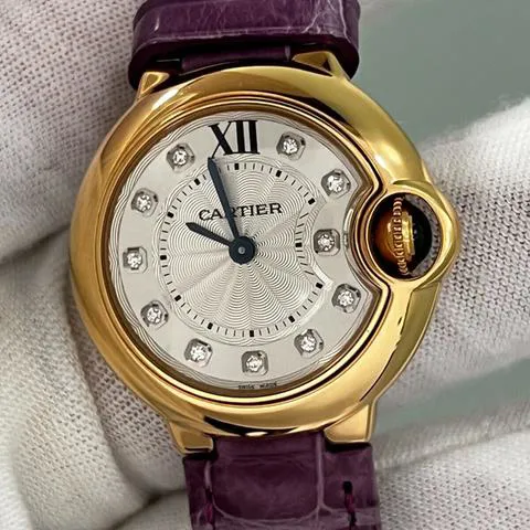 Cartier Ballon Bleu 3007 28mm Rose gold Rose 8