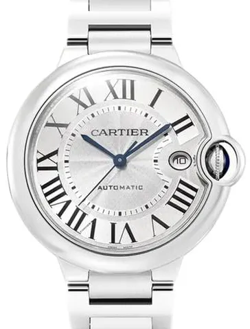 Cartier Ballon Bleu 42mm W69012Z4 42mm Stainless steel Silver