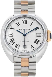 Cartier Clé de Cartier W2CL0002 Rose gold and Stainless steel Silver