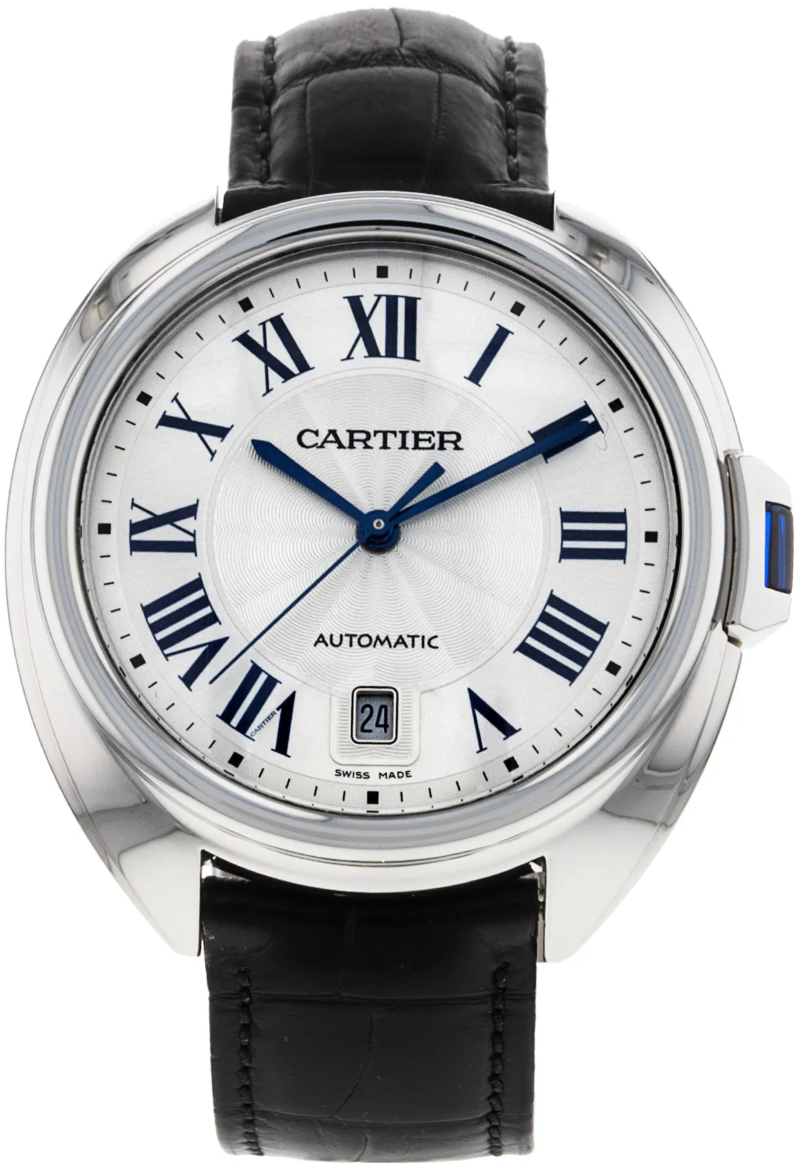 Cartier Clé de Cartier WSCL0018 40mm Steel Silver Roman Numeral