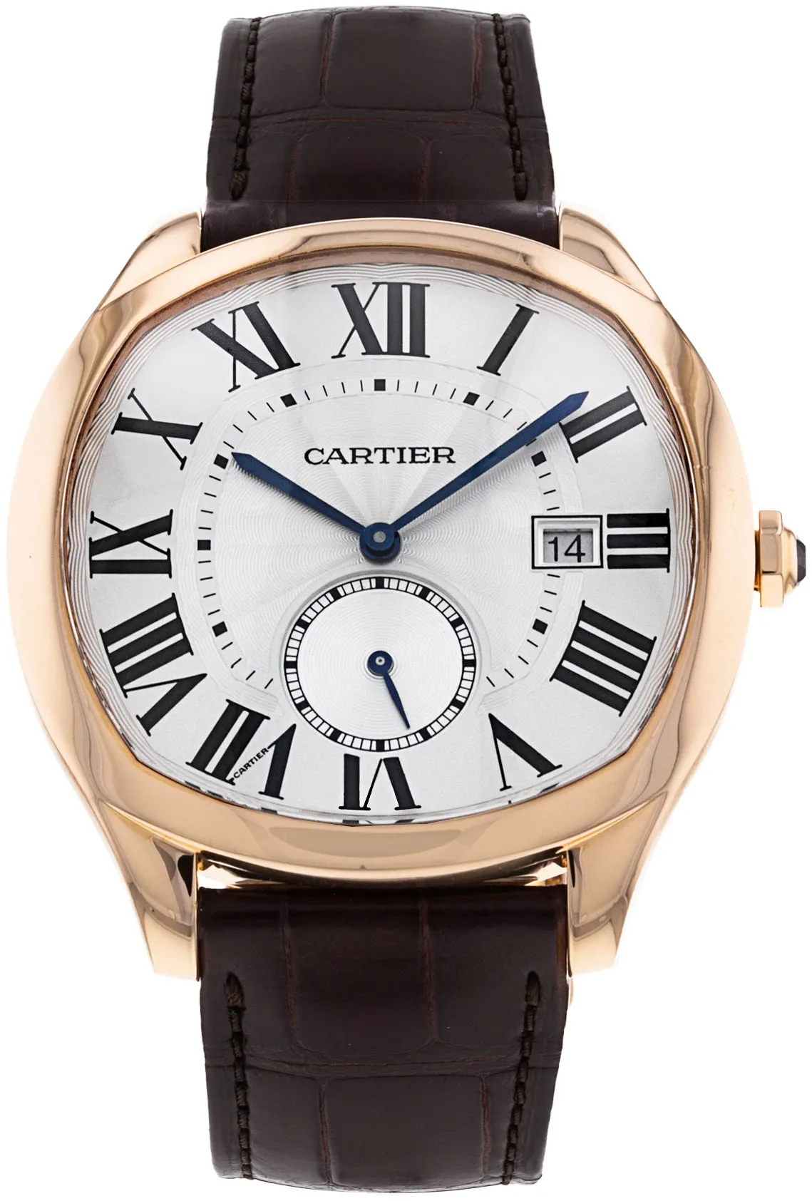 Cartier Drive de Cartier WGNM0003 40mm Rose gold Silver Roman Numeral