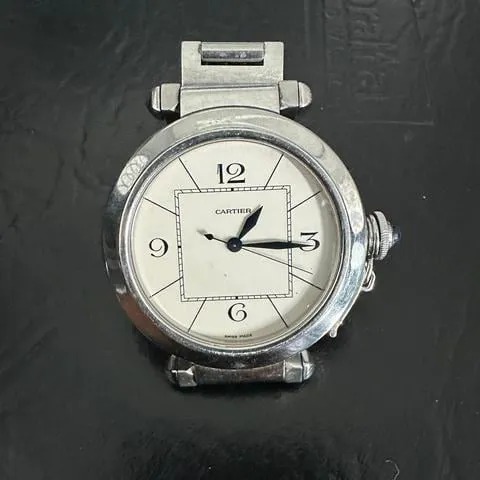 Cartier Pasha 2730 42mm Stainless steel White