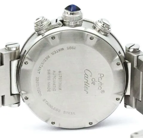 Cartier Pasha Seatimer W31089M7 41mm Stainless steel Silver 6