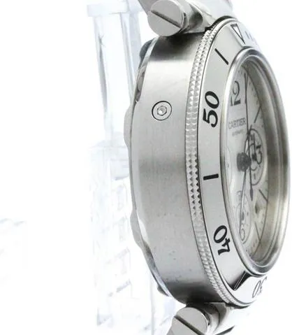 Cartier Pasha Seatimer W31089M7 41mm Stainless steel Silver 8